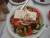 salade composee de poivrons, tomates, olives et feta